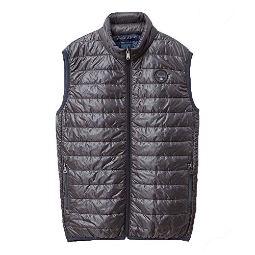 Napapijri Acalmar Vest 2 Chaleco, Gris (Volcano H74), Medium para Hombre