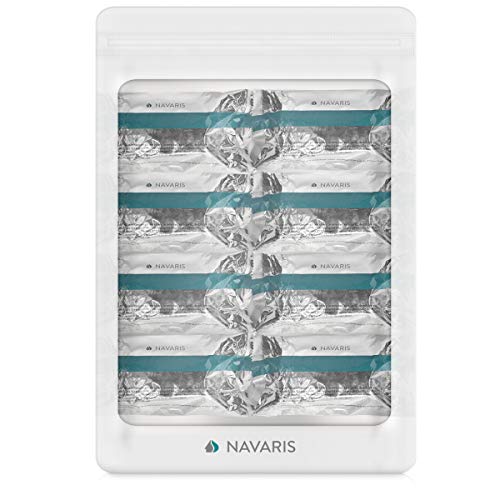 Navaris 8 Vendas de yeso - 8x Venda de escayola para modelado - Vendaje ideal para hacer moldes de cuerpo y arte creativo - Vendas de 15x300CM