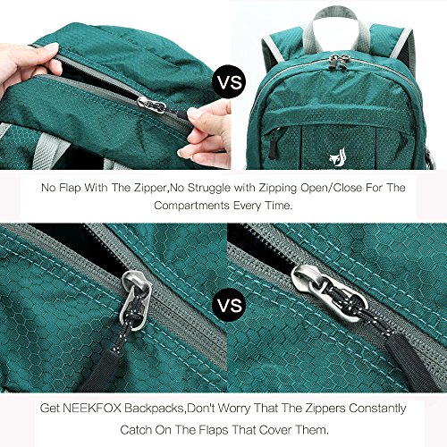 NEEKFOX Mochila Ligera y compacta para Viaje, Excursionismo o Uso Diario, Mochila para Acampar Plegable de 35 L, Mochila Deportiva Ultraligera para Exteriores