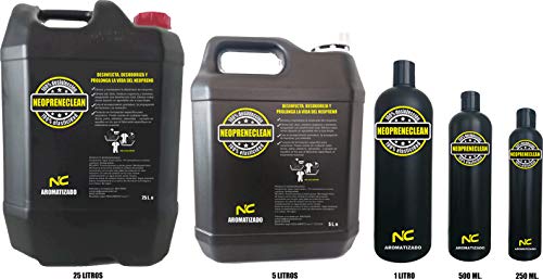 NeopreneClean 1 Litro. Producto Recomendado por la FES. Desinfecta, desodoriza y conserva la Elasticidad.