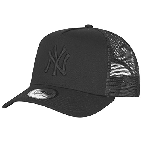 New Era ERA Clean Trucker Gorras, Unisex Adulto, Negro, Talla Única