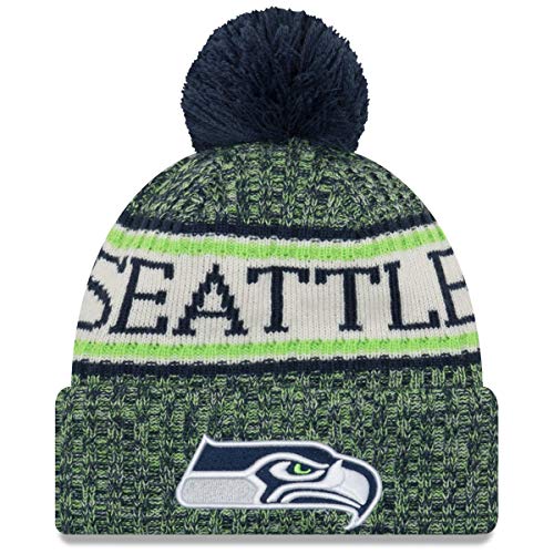 New Era Knitted Onfield Sport Beanie ~ Seattle Seahawks