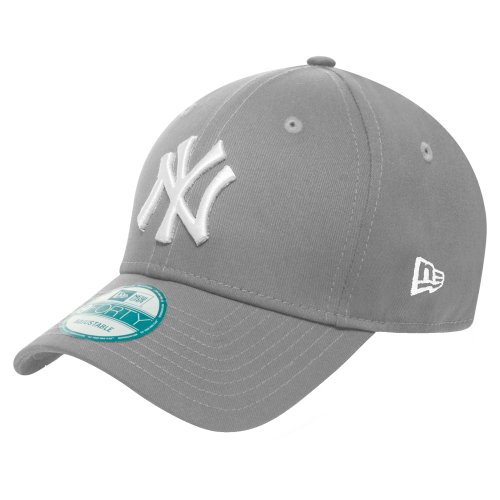 New Era New York Yankees - Gorra para hombre , color gris (grau/weiß), talla única