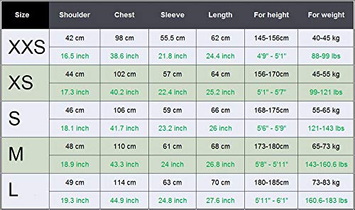 NewL Chaqueta ligera reflectante para hombre y mujer, estilo de malla, impermeable Gris gris S