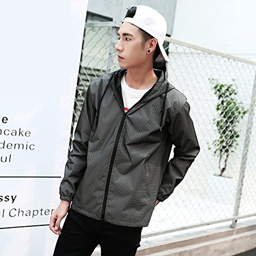 NewL Chaqueta Reflectante de Alta Visibilidad indicada para Correr, Hacer Footing, Ciclismo (S)