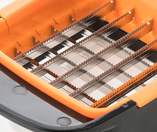 NICER DICER QUICK ORANGE La solución para cortes francos y nítidos en cuestión de segundos – vista en la televisión.