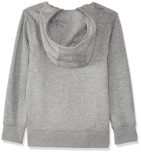 Nike 619069-010 - Sudadera con capucha para niños, color Gris (Dk Grey Heather/White), talla XL (talla del fabricante: 13-15 años/158-170 cm)