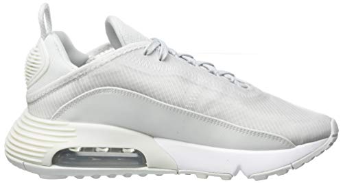 Nike Air MAX 2090, Zapatillas para Correr Mujer, Photon Dust White Metallic Silver, 36 EU