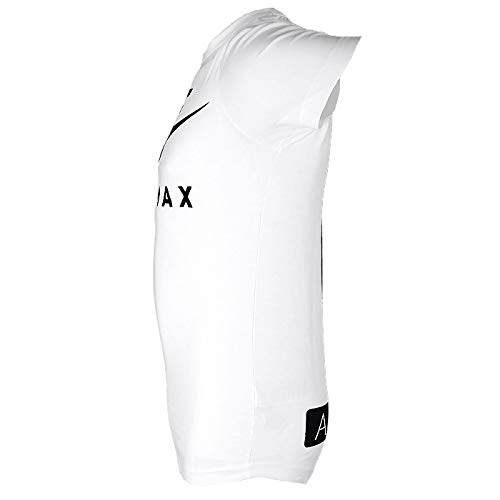 Nike Air Max - Camiseta de manga corta y cuello redondo, para hombre S-2 X L blanco blanco Medium
