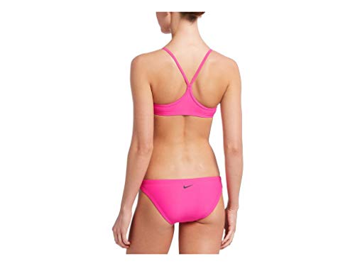 Nike Bikini deportivo para mujer, color rosa, XL