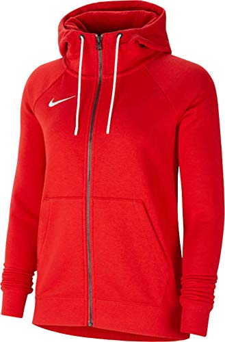 NIKE Chaqueta Deportiva para Mujer. Rojo y Blanco S