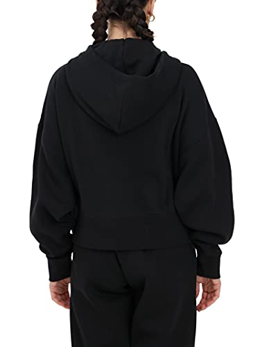 NIKE CK1505-010_L Sudaderas, Black, Mujeres