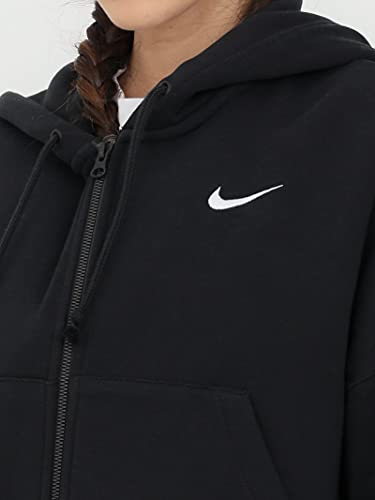NIKE CK1505-010_L Sudaderas, Black, Mujeres
