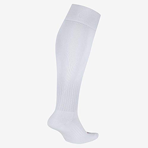 Nike Knee High Classic Football Dri Fit Calcetines, Unisex adulto, Blanco / Negro (White / Black), 34-38 EU