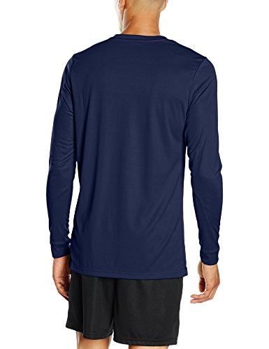 Nike LS Park Vi JSY Camiseta de Manga Larga, Hombre, Azul Marino (Midnight Navy/White), M