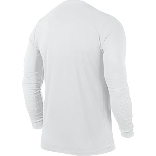 Nike LS YTH Park Vi JSY Camiseta de Manga Larga para Niños, Blanco, L