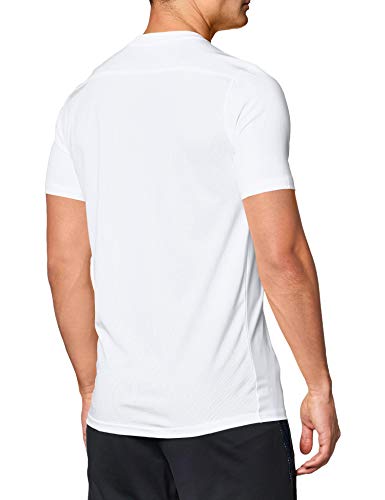 NIKE M Nk Dry Park VII JSY SS Camiseta de Manga Corta, Hombre, Blanco (White/Black)