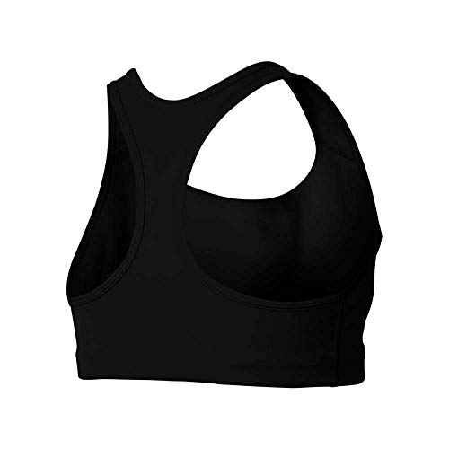 NIKE Med Pad Bra Sujetador de Deporte, Mujer, Black/(White), M