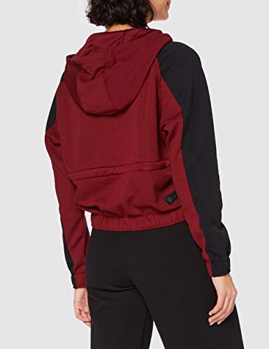 NIKE Roma W NK Dry Hoodie Po Sweatshirt, Mujer, Team Red/Black/University Gold no Sponsor, XS