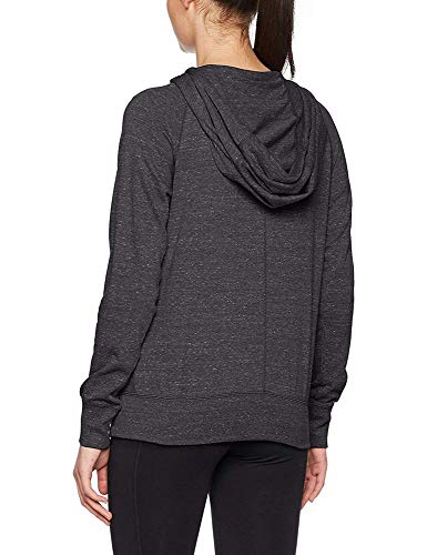 Nike Sportswear Gym Vintage Sudadera con Capucha, Mujer, Negro (Antracita/Sail), XL