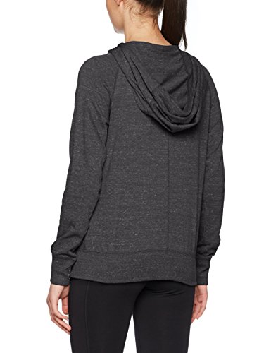 Nike Sportswear Gym Vintage Sudadera con Capucha, Mujer, Negro (Antracita/Sail), XL