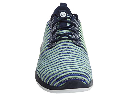 Nike SportswearROSHE Two Flyknit - Zapatillas - College Navy/White/Binary Blue/Vapor Green/Paramount Blue