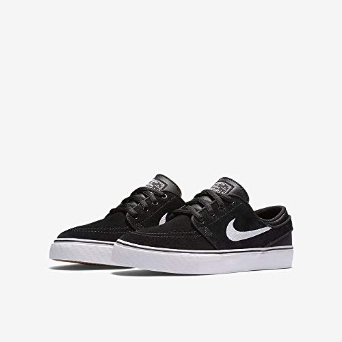 Nike Stefan Janoski (GS), Zapatillas de Skateboarding Niños, Negro (Black / White-Gum Med Brown), 36