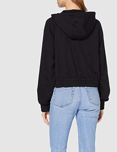 NIKE Sudadera con Capucha para Mujer Air Fleece, Mujer, Sudadera con Capucha., CU6561, Blanco/Negro, Extra-Large