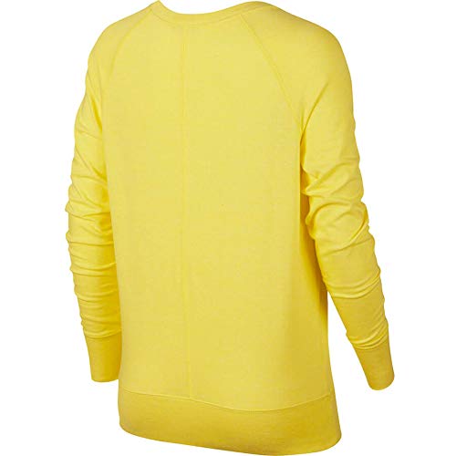 NIKE Womens Hoodie (Yellow Pulse/Sail, XS)