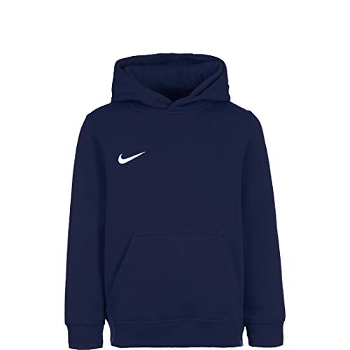 NIKE Y Hoodie Po FLC TM Club19 Sudadera, Niños, Obsidian/Obsidian/White/White, XS