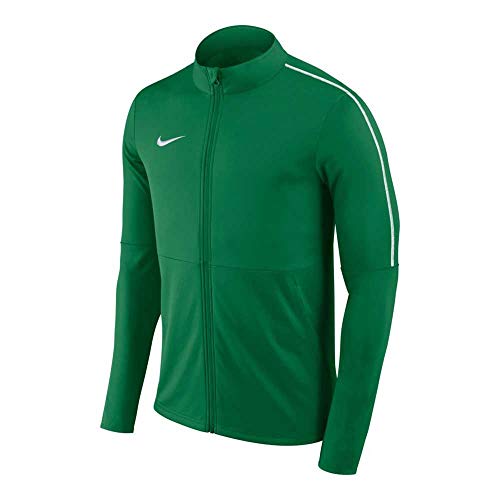 NIKE Y Nk Dry Park18 Trk Jkt K Sport Jacket, Unisex niños, Pine Green/White/(White), L
