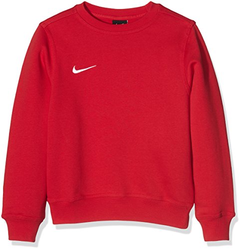 Nike Yth Team Club Crew - Sudadera para niño, Rojo (University Red/Football White), S (128 - 137 cm/8-10 años)