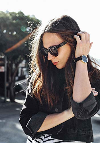 Nixon Reloj Analógico para Mujer de Cuarzo con Correa en Cuero A1250-513-00