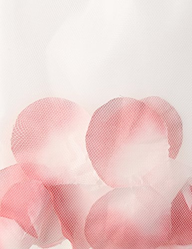 NNJXD Girl Flower Petal Bowknot Bautizo Vestido de Fiesta de la Dama de Honor de la Boda Talla (110) 3-4 años Rosa