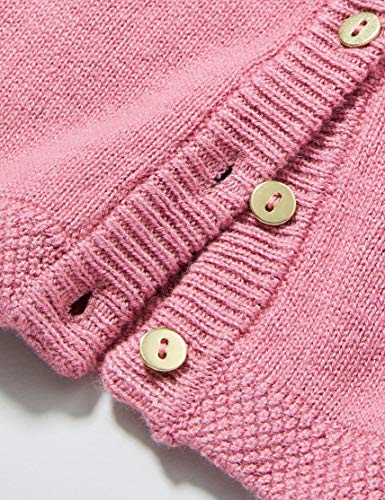 Noa Noa Miniature Baby WOOLMIX Nordic, Cardigan,Long Sleeve Chaqueta de Punto, Mauve Orchid, 0M para Bebés