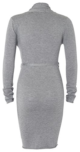 Noppies Kids Dress Knit LS Zara Vestido, Gris (Grey Melange C246), XXL para Mujer