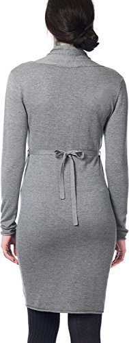 Noppies Kids Dress Knit LS Zara Vestido, Gris (Grey Melange C246), XXL para Mujer