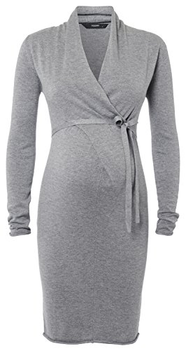 Noppies Kids Dress Knit LS Zara Vestido, Gris (Grey Melange C246), XXL para Mujer