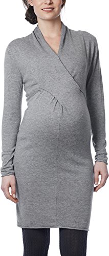 Noppies Kids Dress Knit LS Zara Vestido, Gris (Grey Melange C246), XXL para Mujer