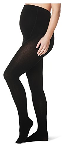 Noppies Maternity Tights Cotton 30/1, Medias para Mujer, Negro, 36/38 (XS/S)