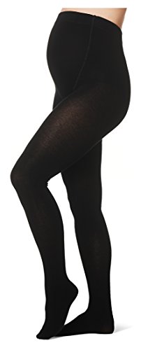 Noppies Maternity Tights Cotton 30/1, Medias para Mujer, Negro, 36/38 (XS/S)