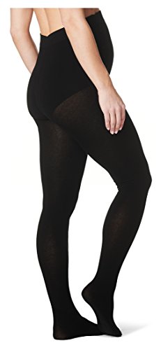 Noppies Maternity Tights Cotton 30/1, Medias para Mujer, Negro, 36/38 (XS/S)