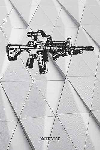 Notebook: My Shooting Guns Training Quote / Saying Revolver and Rifle Shooting Sport Planner / Organizer / Lined Notebook (6" x 9")