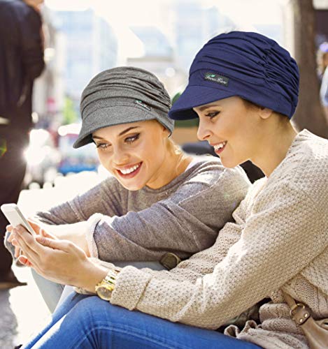 Novedad para la Cabeza para Las Mujeres de Chemo Turbantes de Vacaciones para IR de Compras Gorra para la pérdida del Cabello