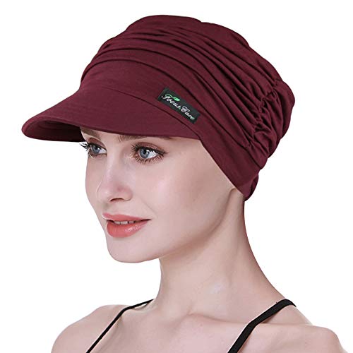 Novedad para la Cabeza para Las Mujeres de Chemo Turbantes de Vacaciones para IR de Compras Gorra para la pérdida del Cabello