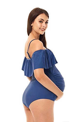 NUUR Traje de baño Mujer Maternidad Premamá para Mujer Bañador Tankini Embarazada Bikini