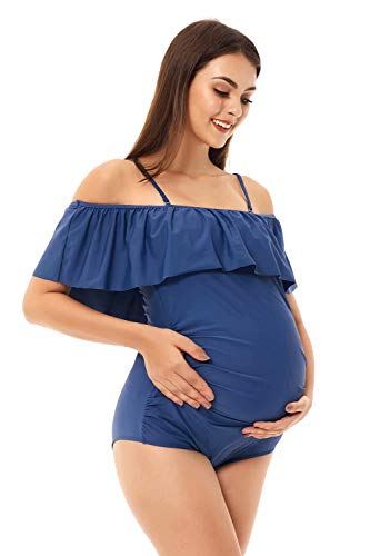 NUUR Traje de baño Mujer Maternidad Premamá para Mujer Bañador Tankini Embarazada Bikini
