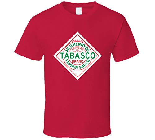 N/Y Mcilhenny Tabasco Salsa Traje De Halloween Camiseta Rojo