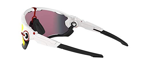 OAKLEY Jawbreaker OO9290 Gafas de sol para Unisex, Blanco Brillo