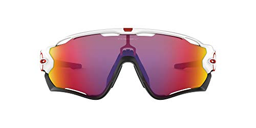 OAKLEY Jawbreaker OO9290 Gafas de sol para Unisex, Blanco Brillo